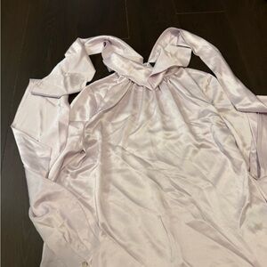 Elegant Lavender Women's Blouse